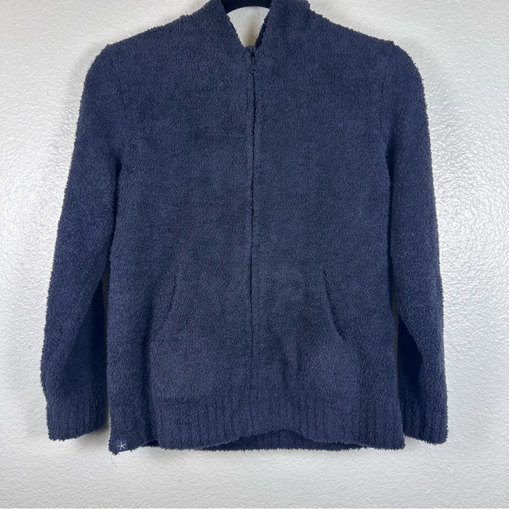 Barefoot Dreams CozyChic Indigo Youth Hoodie Size 12/14